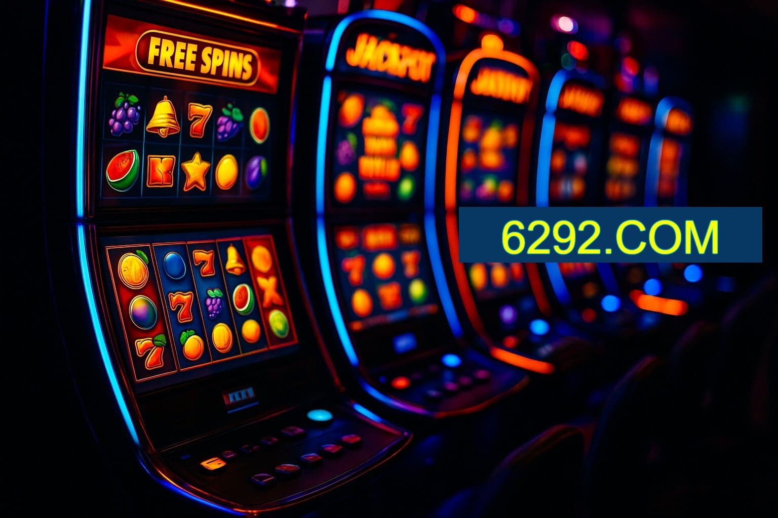 Diversos jogos de caça-níqueis